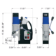 Magnetic Drill | Portable | 2-Speed | CS Unitec - Image 6