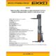 Semi-Electric Fork-Over Stacker | 3300 lbs Capacity | Lift Height 119.3'' | EKKO EA15C - Image 4