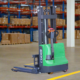 Electric Straddle Stacker | 2640 lbs Capacity | Lift Height 98'' | EKKO EB12E-98Li