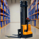Electric Straddle Stacker | 2640 lbs Capacity | Lift Height 119.4'' | EKKO EB12E