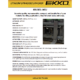 Electric Straddle Stacker | 2800 lbs Capacity | Lift Height 145'' | EKKO EB13ES-145Li - Image 4