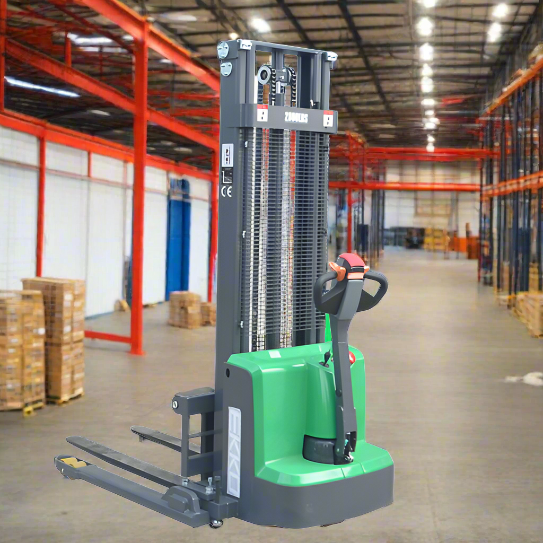 EKKO-EB13ES-LI-electric-straddle-stacker-2800-lbs-119-height-side-shift_2024-06-11T19_40_16.862Z.png Electric Straddle Stacker | 2800 lbs Capacity | Lift Height 119'' | EKKO EB13ES-LI - Image 1