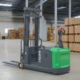 Electric Counterbalanced Walkie Stacker | Lithium | 3300 lbs. |Lift Height 130''| EKKO EK14-130LI