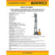 Electric Counterbalanced Walkie Stacker | 3300 lbs. | Lifting 130''| EKKO EK14S-130 - Image 2