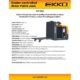 Electric Pallet Jack |  Center-Controlled Rider | 5000 lbs Capacity | EKKO EPC30A - Image 2