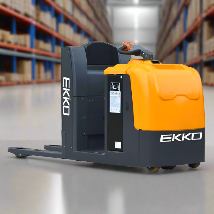 EKKO-EPC30A-center-controlled-rider-pallet-jack-5000lbs-capacity_2024-06-11T18_12_18.419Z.png Electric Pallet Jack | Center-Controlled Rider | 5000 lbs Capacity | EKKO EPC30A - Image 1