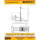 Counterbalanced Walkie Stacker | 3300 lbs Capacity | Raised Height 130'' | EKKO EK14S-130LI - Image 4