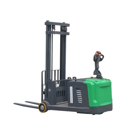 EKKO-counterbalanced-walkie-stacker-3300-lbs-capacity-raised-height-130-EK14S-130LI.jpg Counterbalanced Walkie Stacker | 3300 lbs Capacity | Raised Height 130'' | EKKO EK14S-130LI - Image 1