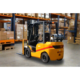 4 Wheel Forklift | Liquid Propane | 6000 lbs Capacity | EKKO EK30TLP - Image 2