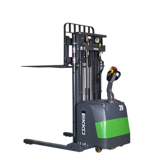 EKKO-lithium-electric-straddle-stacker-4400lb-cap-216-height-EB20CS-216Li.png Electric Straddle Stacker | 4400 lb. Cap.| 216" Height | EKKO EB20CS-216Li - Image 1