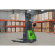 Lithium Straddle Stacker | 3000 lb. Cap.| 145" Height | EKKO EB14CS-145Li - Image 2