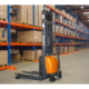 Semi-Electric Straddle Stacker | 3300 lb. Cap.| 138" Height | EKKO EA15A-138 - Image 2