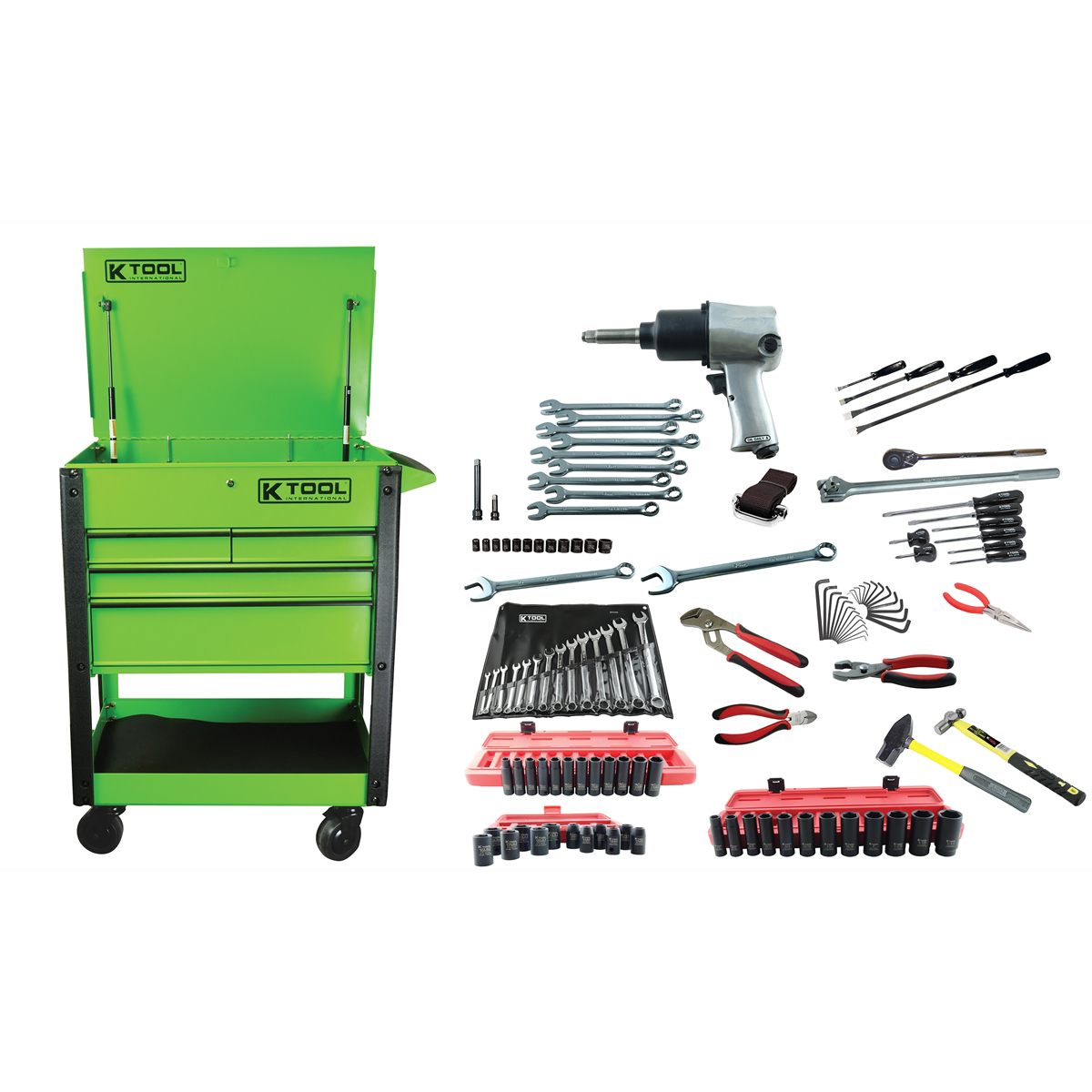 EZ-garage-diesel-kit-green-cart-KTI75147-EZGDIESELKIT-GRN.png EZ Garage Diesel Kit Green Cart KTI75148 EZGDIESELKIT-GRN - Image 1