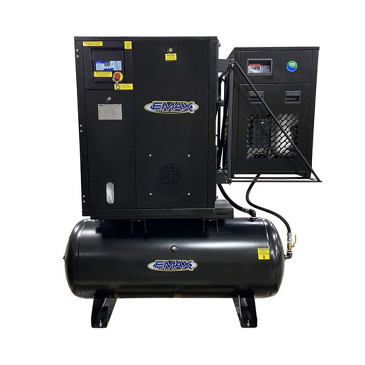 Emax-compressor-10HP-single-phase-rotary-screw-air-compressor-with-dryer-EMXERIK010001.png Emax Compressor 10 HP Single Phase Rotary Screw Air Compressor with Dryer EMXERIK010001 - Image 1