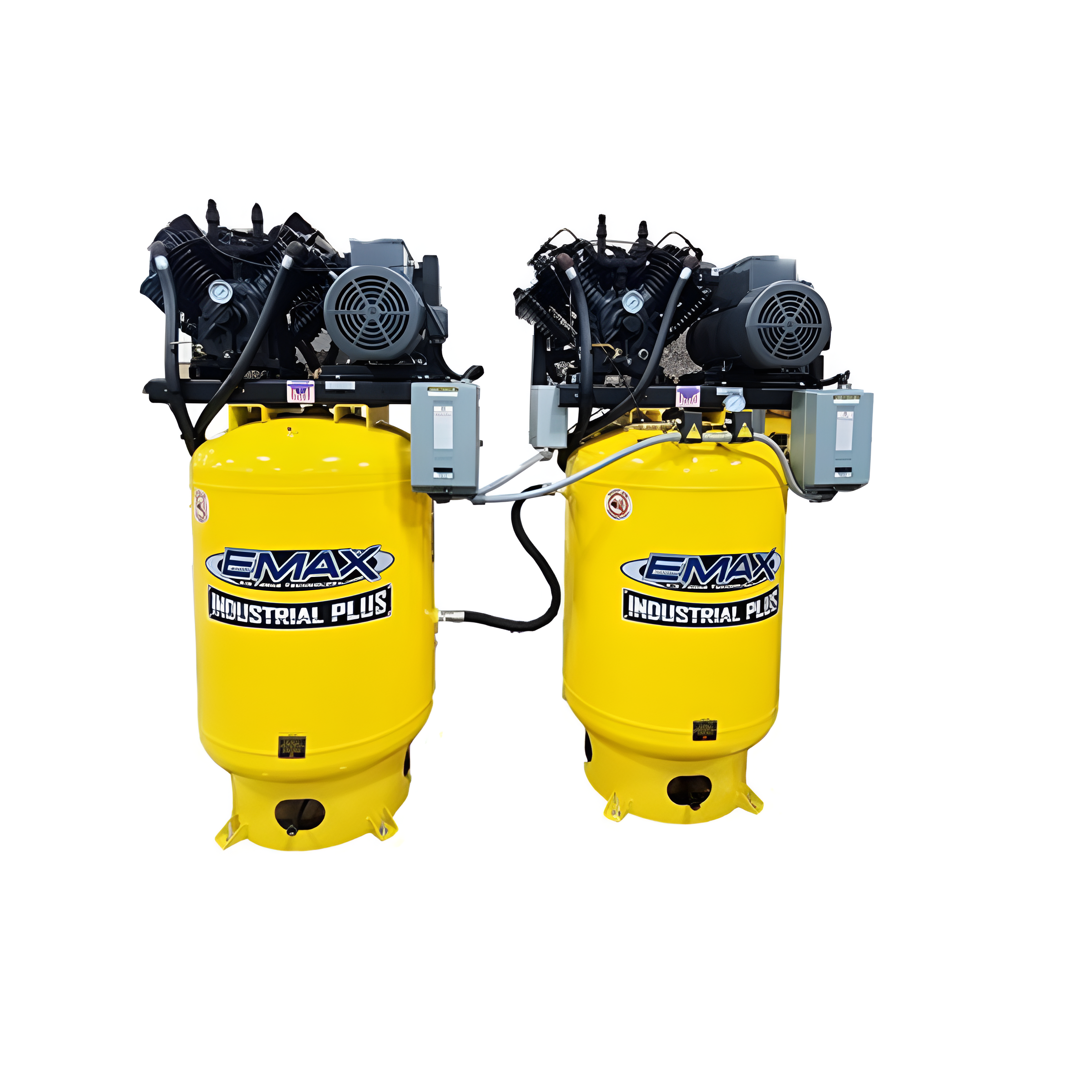 Emax-compressor-silent-air-20hp-V4-3PH-160gallon-horizontal-duplex-mounted-alternating-piston-compressor-with-pressure-lubricated-pumps-EMXESP07A080V1_308ebbe7-f32b-433f-aff9-0c672fd6.png Silent Air 20HP Duplex Alternating Piston Air Compressor - Image 1