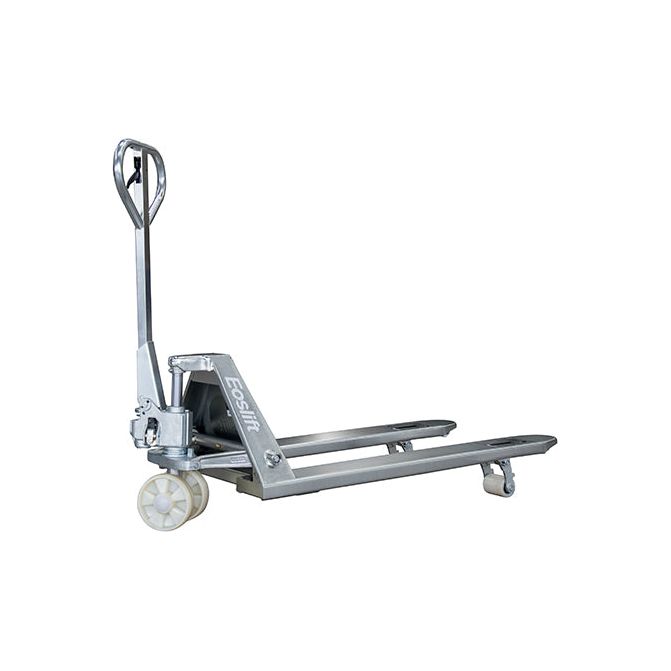 Eoslift-27-x-48-galvanized-pallet-truck-4400-lbs-capacity-M20Z-1.jpg Pallet Jack | Galvanized Steel | 4400 lbs | Eoslift M20Z - Image 1