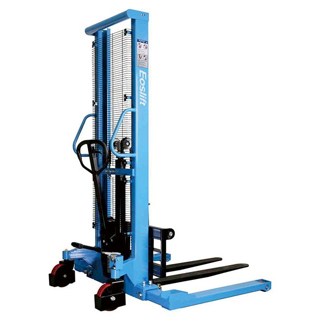 Eoslift-42inch-manual-stacker-2200lbs-capacity-H10J-1.jpg Manual Pallet Stacker | 2200 lbs. | Eoslift H10J - Image 1