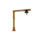 Jib Crane | 2000 Lbs | Light Duty | Foundationless | HSI Crane 350F-2000