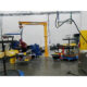 Jib Crane | 500 Lbs | Light Duty | Foundationless | HSI Crane 350F-500 - Image 6