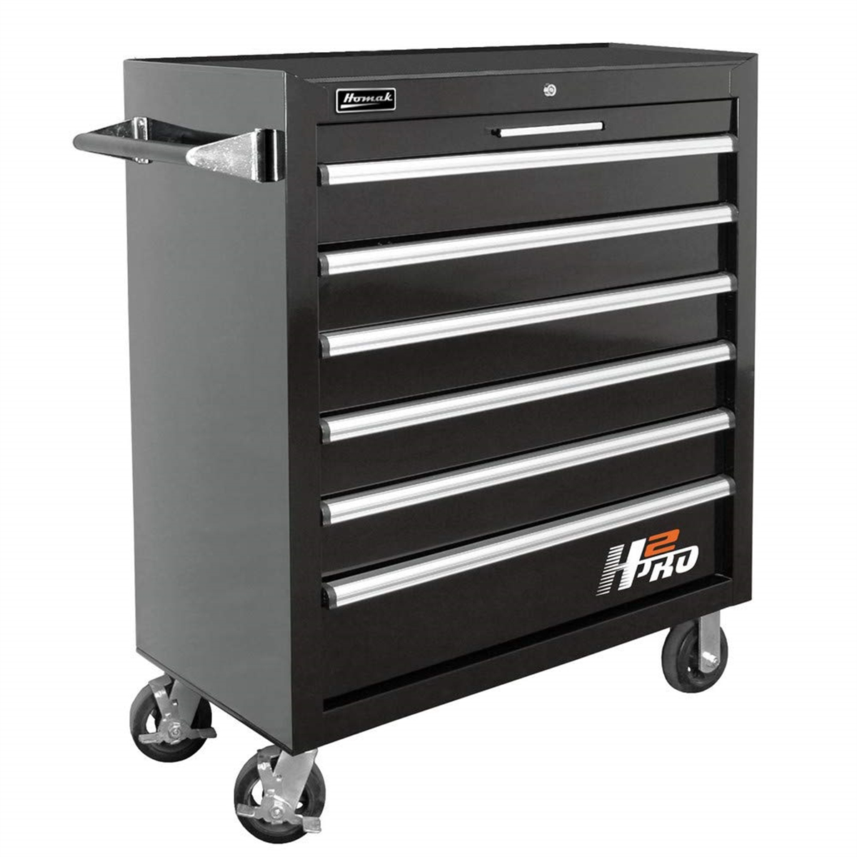 Homak-Manufacturing-36-in-H2-Pro-Series-6-Drawer-Roller-CabinetHOMBK04036061.png Homak Manufacturing 36" H2Pro Series 6 Drawer Roller Cabinet HOMBK04036061 - Image 1