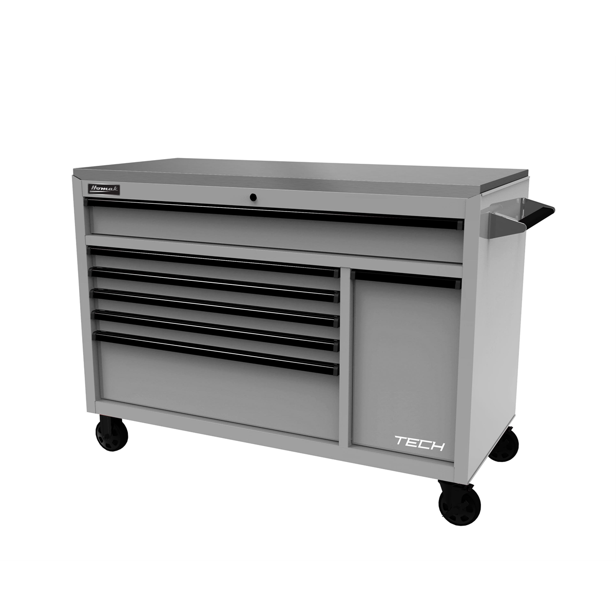 Homak-Manufacturing-54-in-TECH-Wrkstn-GR-HOMGR04054070.png Homak Manufacturing 54" TECH Wrkstn - GR HOMGR04054070 - Image 1