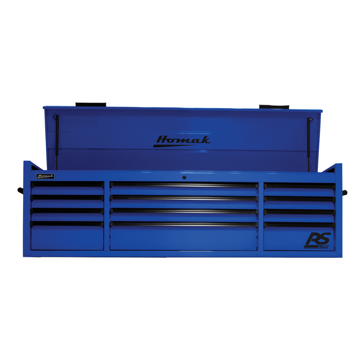 Homak-Manufacturing-72-RS-PRO-12-Drawer-Top-Chest-with-24-Depth-HOMBL02072120.png Homak Manufacturing 72" RS PRO 12-Drawer Top Chest with 24" Depth HOMBL02072120 - Image 1