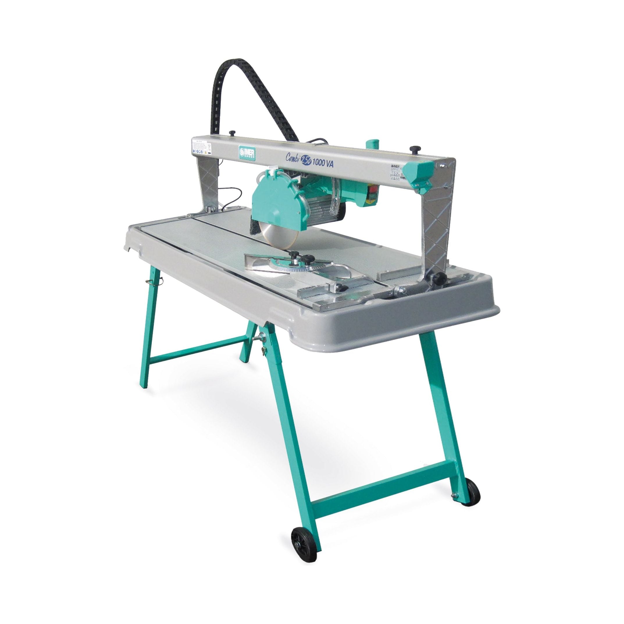 IMER-combicut-250VA-1000-10-tile-stone-saw-1.75-HP-110V-motor-with-40-cut-1188174-4.jpg Tile & Stone Saw | 10'' Blade | IMER Combicut 250VA/1000 Lite 1188174 - Image 1