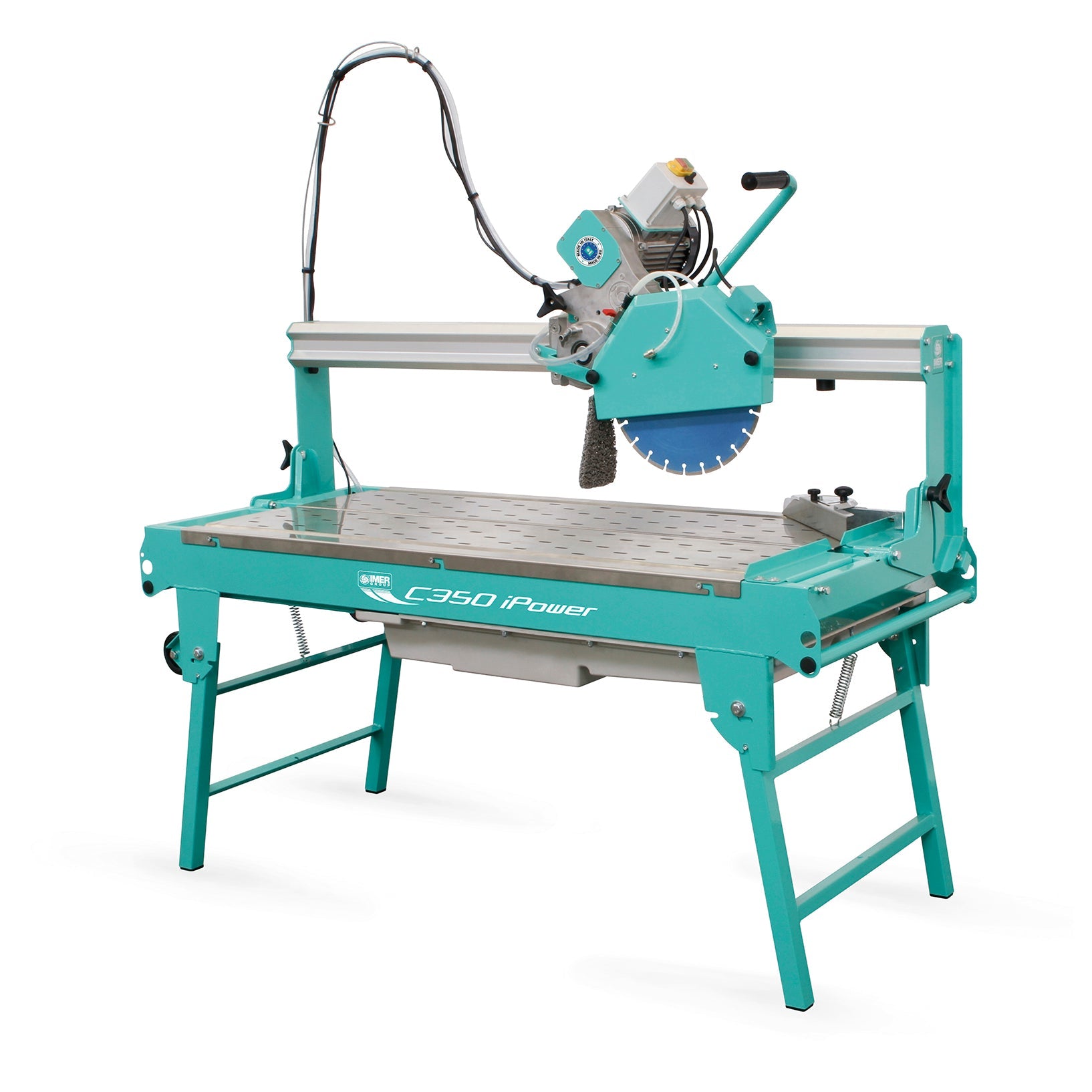 IMER-combicut-350-iPower-14-stone-and-paver-saw-4-HP-220V-60Hz-motor-single-phase-1188931-5.jpg Stone and Paver Saw | 14'' | 220V Motor | 60 Hz | 4 HP | Single Phase | IMER COMBICUT 350 iPower 1188931 - Image 1
