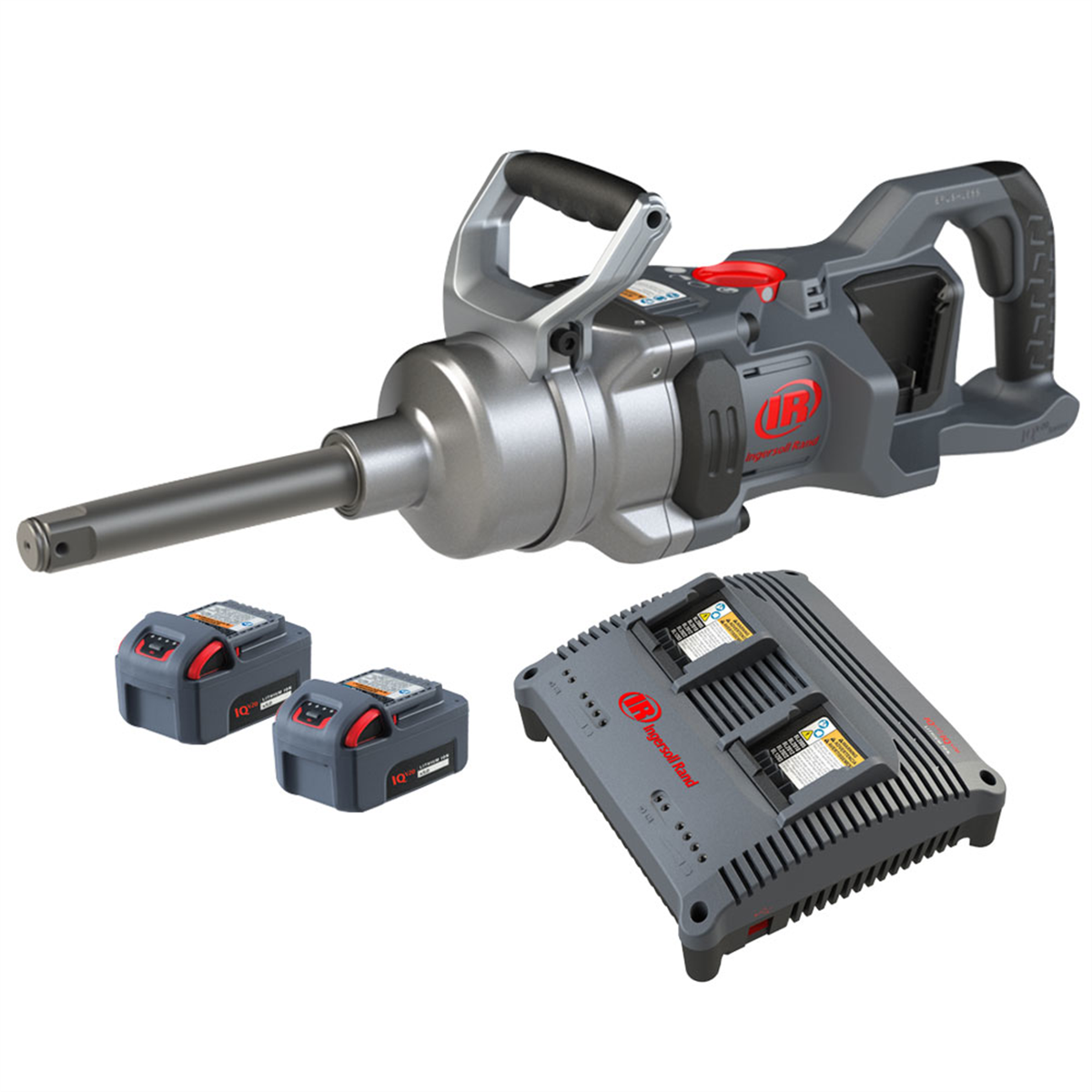 Ingersoll-1in-20V-cordless-impact-wrench-2-battery-kit-6in-ext-anvil-3000-ft-lb-torque-friction-ring-thru-hole-retainer-D-Handle-IRTW9691-K2E-00.png Ingersoll Rand 1'' 20V Cordless Impact Wrench 2 Battery Kit, 6'' Ext Anvil, 3000 ft-lb Torque, Friction Ring-Thru-hole Retainer, D-Handle IRTW9691-K2E - Image 1