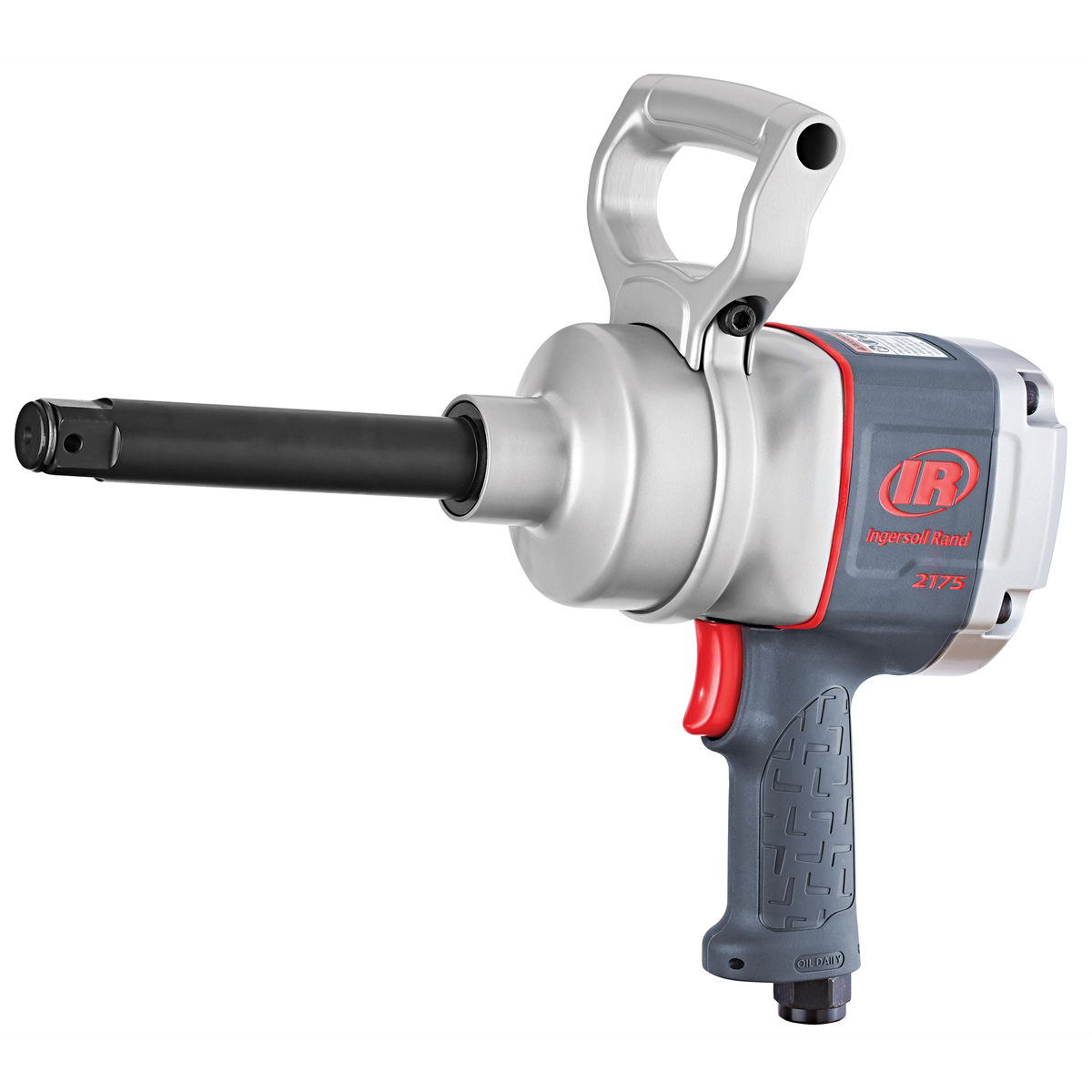 Ingersoll-Rand-1in-air-impact-wrench-6in-ext-anvil-2000ft-lb-torque-thru-hole-retainer-pistol-IRT2175MAX-6-00.png Ingersoll Rand 1'' Air Impact Wrench, 6'' Ext Anvil, 2000 ft-lb Torque, Thru-hole Retainer, Pistol IRT2175MAX-6 - Image 1