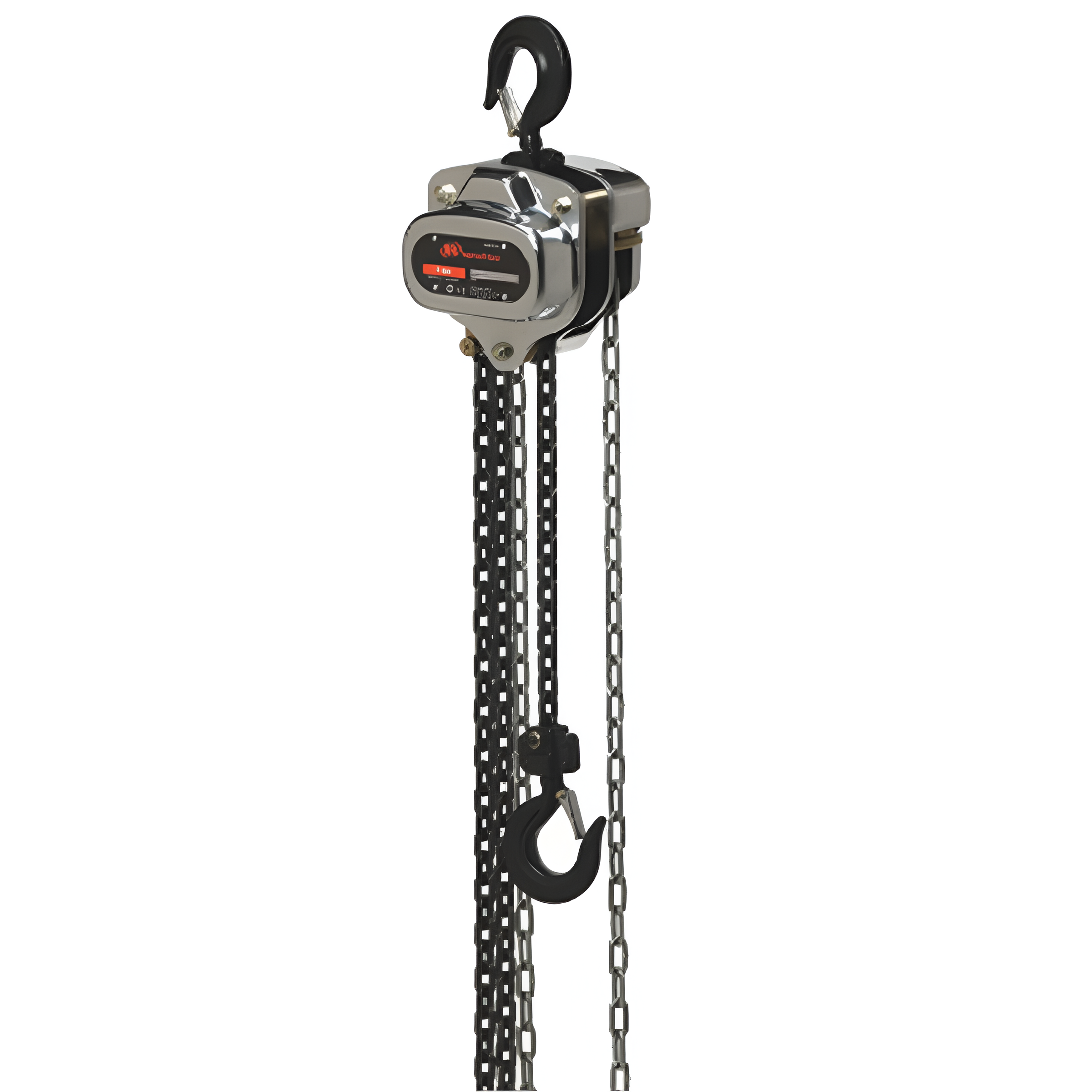 Ingersoll-Rand-SMB030-10-8V-manual-chain-hoist-3ton-capacity-10ft-of-lift-8ft-hand-chain-drop-overload-protection-IRTSMB030-10-8V-00.png Ingersoll Rand SMB030-10-8V Manual Chain Hoist, 3 Ton Capacity, 10ft of Lift, 8ft Hand Chain Drop, Overload Protection IRTSMB030-10-8V - Image 1