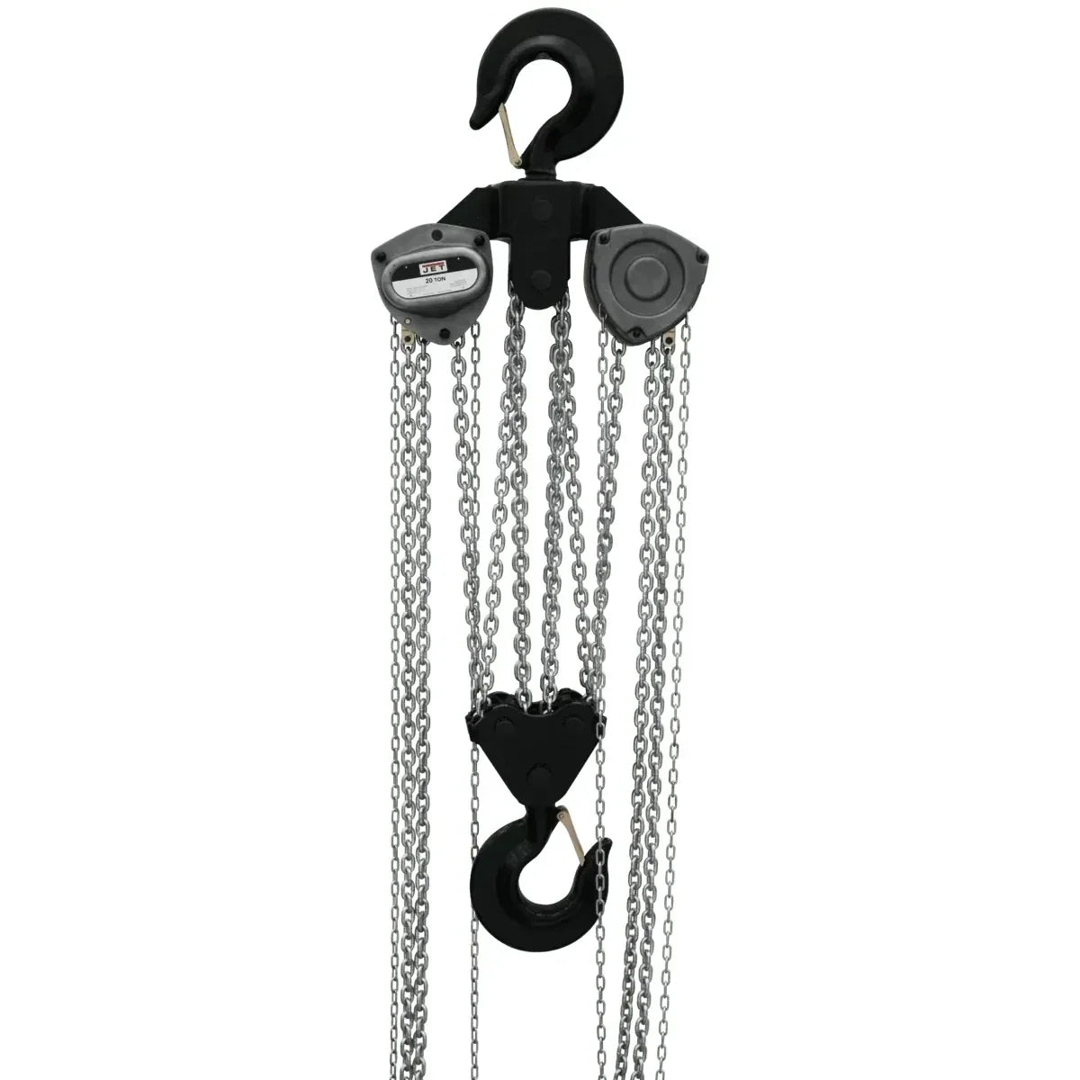 JET-15-ton-hand-chain-hoist-with-30-lift-overload-protection-JT9-109130-0.jpg Hand Chain Hoist | 15-Ton | 30' Lift | JET JT9-109130 - Image 1