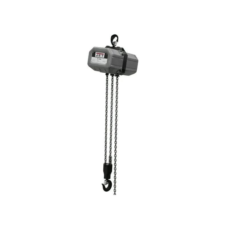 JET-1SS-1C-15-1-ton-electric-chain-hoist-1-phase-15-lift-JT9-111500.jpg Chain Hoist | 1 Ton | Electric | 15' Lift | 1PH | JET JT9-111500 - Image 1
