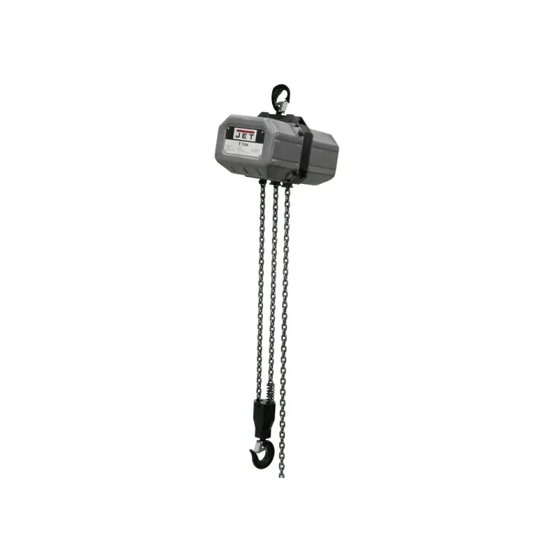 JET-1SS-3C-20-1-ton-3ph-20-lift-230-460V-prewired-460V-JT9-132000.jpg Chain Hoist | 1 Ton | Electric | 20' Lift | 3PH | JET JT9-132000 - Image 1