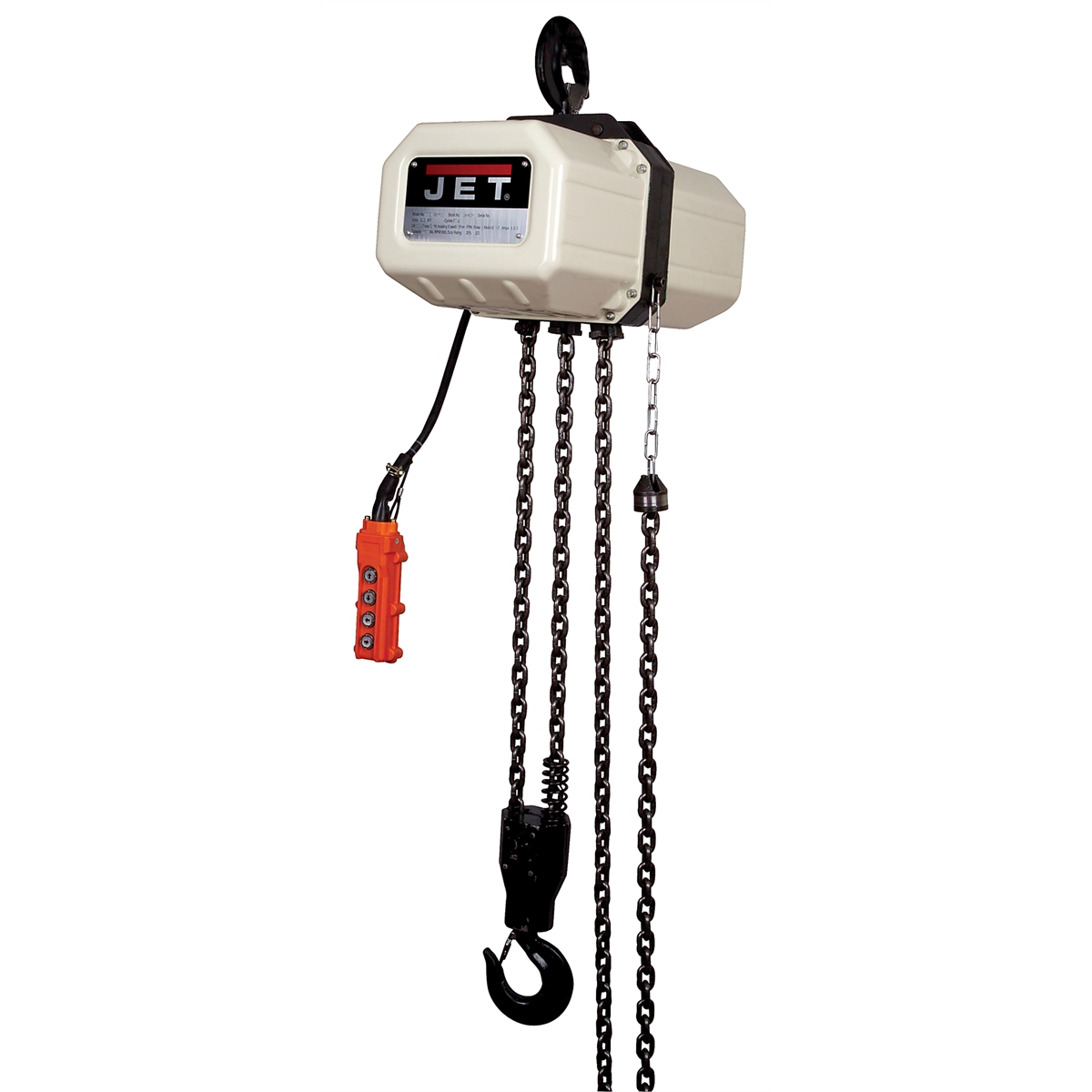 Jet-tools-2SS-1C-20-2-ton-1PH-electric-hoist-20ft-lift-JET212000-00.png Jet Tools 2SS-1C-20 2-Ton 1 PH Electric Hoist 20' Lift JET212000 - Image 1