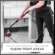 MotorScrubber Starter Kit – Long Handle Extension, Compact Reusable Cleaning Pads | Model M3L - Image 7