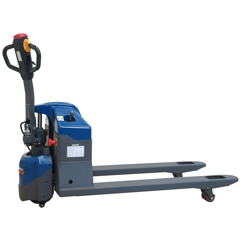 Pallet Truck | Semi-Electric | 27" x 48" | 3,300 lb Capacity | Wesco Industrial Products 274702 - Image 3