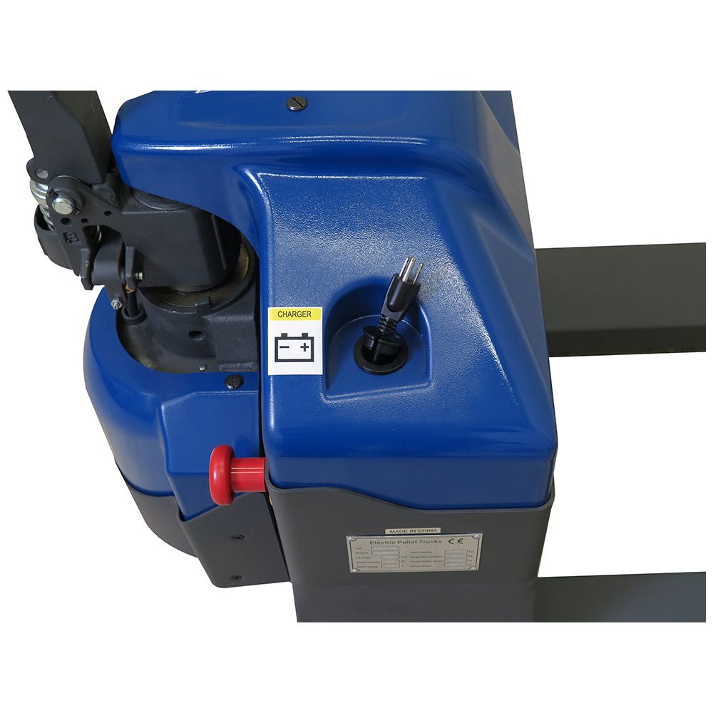 Pallet Truck | Semi-Electric | 27" x 48" | 3,300 lb Capacity | Wesco Industrial Products 274702 - Image 6