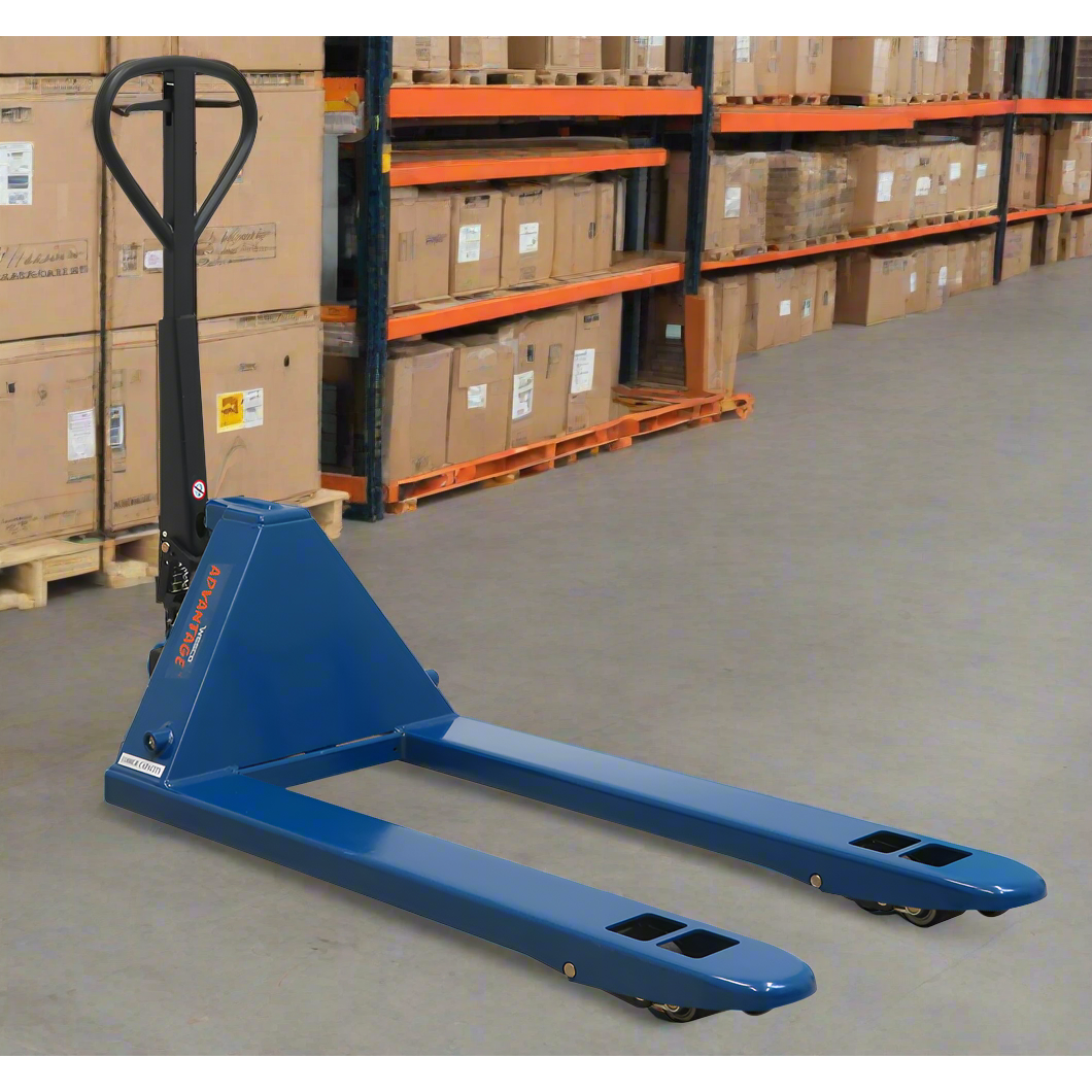 Wesco Advantage PRO‑MAX Manual Pallet Truck – 11,000 lb Capacity, 27″ × 48″ Forks - Image 5