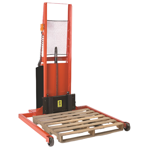 Wesco-industrial-products-PASFL-64-40S-3x40inches-fork-adjustable-span-straddle-powered-stacker-261035.png Adjustable Span Straddle Powered Stacker | 3" x 40" Fork | 1000 lb Capacity | Wesco Industrial Products - Image 1
