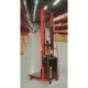 Powered Stacker | 24" x 24" Platform | 1000 lb Capacity | Fixed Base | Wesco Industrial Products 261023 - Image 2