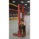 Powered Stacker | 32" x 30" Platform | 1000 lb Capacity | Fixed Base | Wesco Industrial Products 261026 - Image 2
