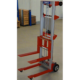Wesco 273510 HWLFX‑4 Fixed‑Base Hand Winch Lifter – 400 lb Capacity, 98″–120″ Lift