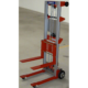 Wesco 273511 HWLFX‑5 Fixed‑Base Hand Winch Lifter – 500 lb Capacity, 47″ / 70″ Lift