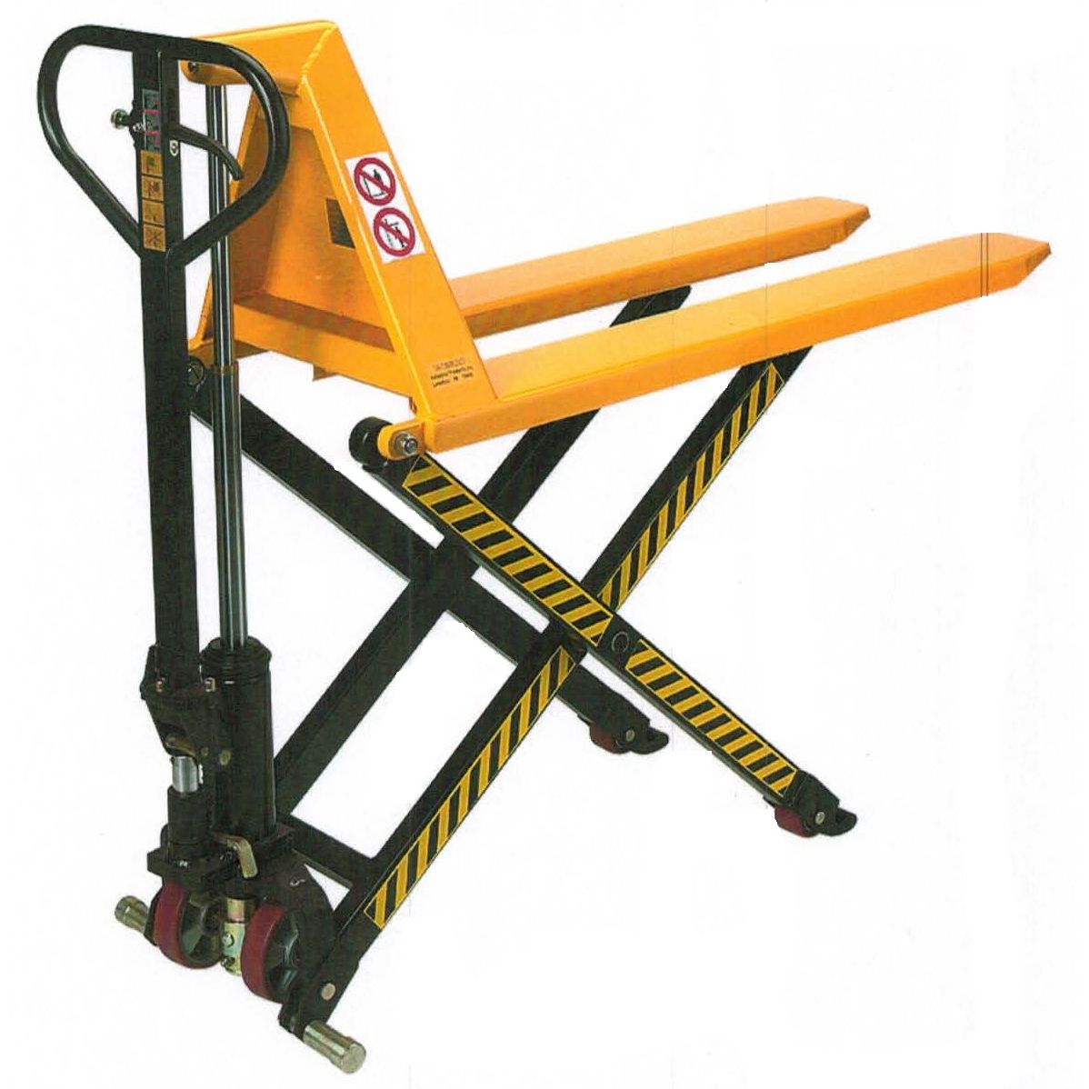 Wesco-industrial-products-manual-high-lift-model-TSHL27.jpg Wesco TSHL27 Manual High‑Lift Pallet Truck – 3,300 lb, 27″×43″ Forks, Telescoping - Image 1
