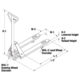 Wesco Pallet Lifter 1100 lb (Model PLFTR – Part 272153) – Steel, Polyurethane Wheels - Image 2