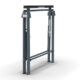 Abaco AFS3139 Fabrication Stand – Adjustable Stone Slab Support with Rubber Pads - Image 6