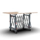 Abaco QLI Foldable Table – Adjustable Stone Slab Support & Fabrication Table (AQFT7923) - Image 5