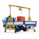 Abaco Easy Adjustable Crane – AEAC500/AEAC1000 Mobile Gantry, Adjustable Height - Image 2