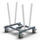 Abaco V-Cart – Heavy-Duty Compact Stone & Glass Slab Transport Cart (AVC3747)